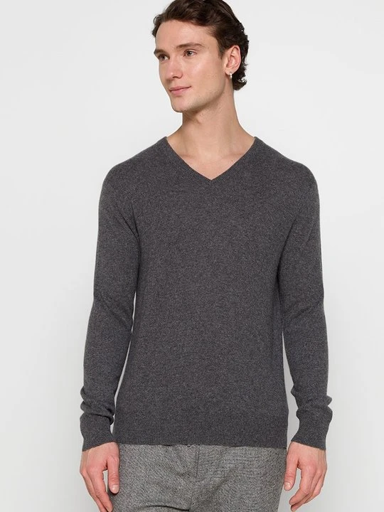 Zdjęcie produktu Sweter AUTHENTIC CASHMERE szary