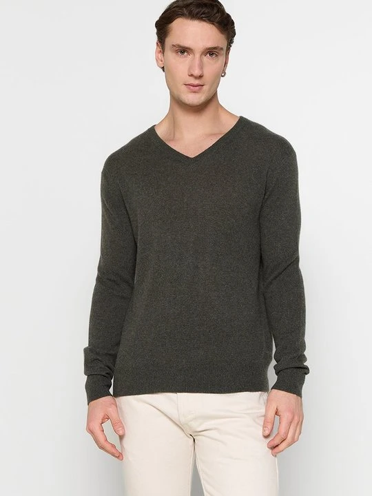 Zdjęcie produktu Sweter AUTHENTIC CASHMERE zielony