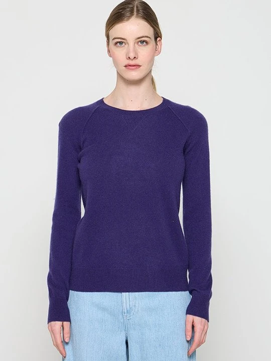 Zdjęcie produktu Sweter AUTHENTIC CASHMERE fioletowy