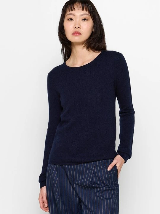 Zdjęcie produktu Sweter AUTHENTIC CASHMERE granatowy
