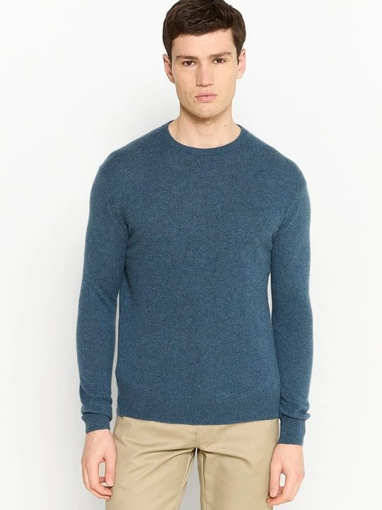 Zdjęcie produktu Sweter AUTHENTIC CASHMERE jasnożółty melanż