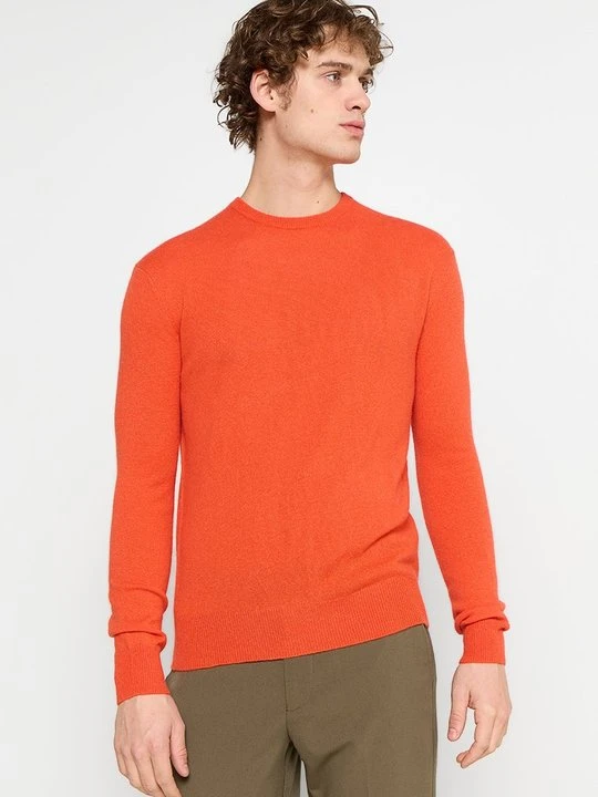 Zdjęcie produktu Sweter AUTHENTIC CASHMERE pomarańczowy