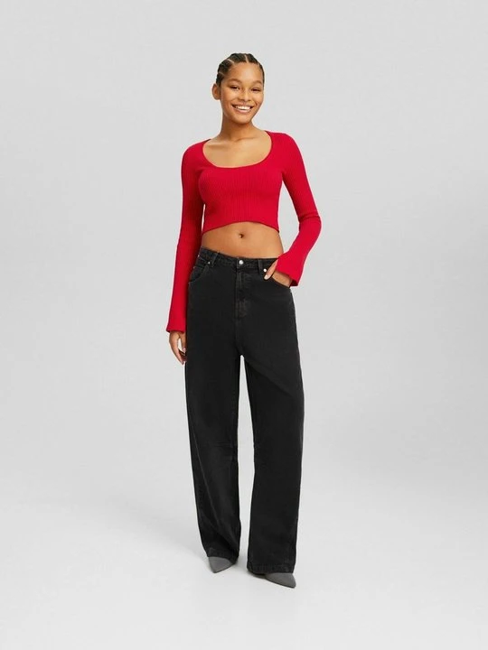 Zdjęcie produktu Sweter Bershka czerwony