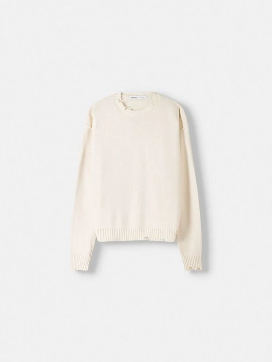 Zdjęcie produktu Sweter Bershka biały