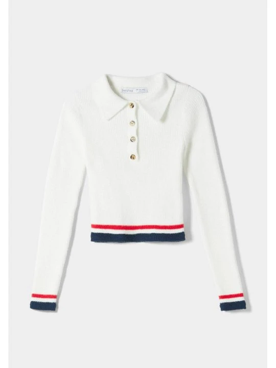 Zdjęcie produktu Sweter Bershka mleczny