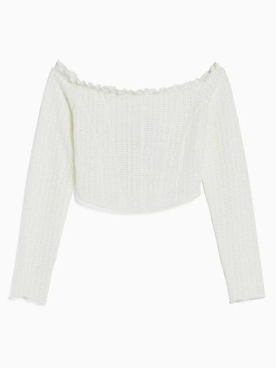 Zdjęcie produktu Sweter Bershka beżowy