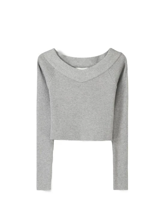 Zdjęcie produktu Sweter Bershka ciemnoszary