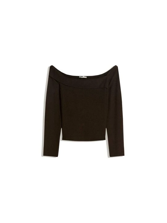 Zdjęcie produktu Sweter Bershka ciemnobrązowy