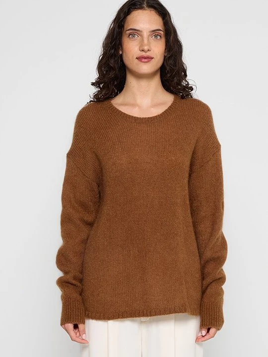 Zdjęcie produktu Sweter By Malene Birger brązowy