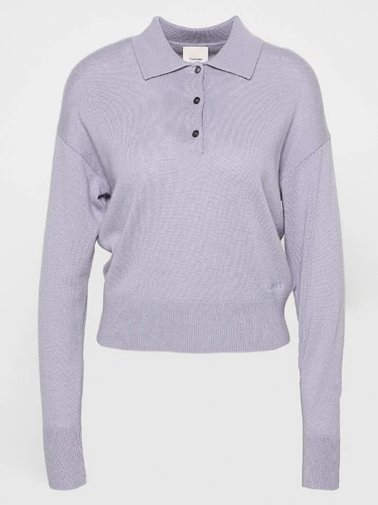 Zdjęcie produktu Sweter Calvin Klein liliowy