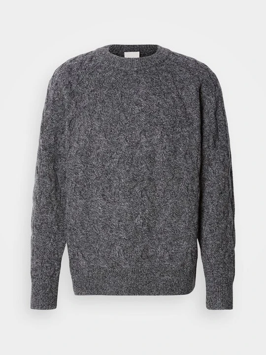 Zdjęcie produktu Sweter Calvin Klein szary melanż