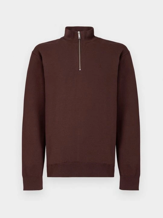 Zdjęcie produktu Sweter Calvin Klein ciemnobrązowy