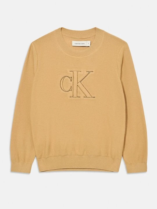 Zdjęcie produktu Sweter Calvin Klein Jeans beżowy