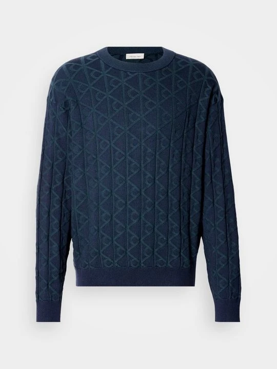 Zdjęcie produktu Sweter Calvin Klein Jeans ciemnozielony