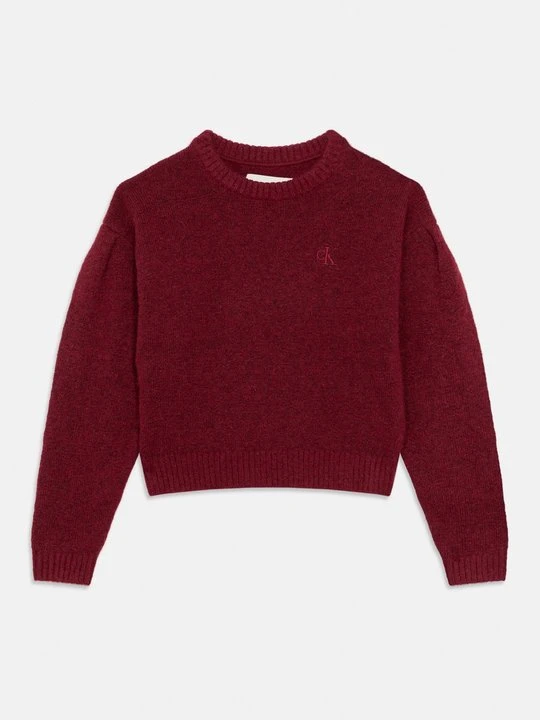 Zdjęcie produktu Sweter Calvin Klein Jeans jagodowy