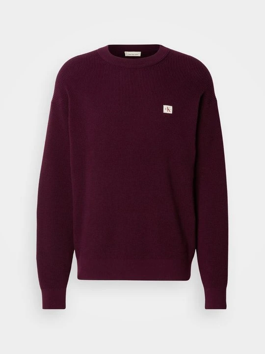 Zdjęcie produktu Sweter Calvin Klein Jeans fioletowy