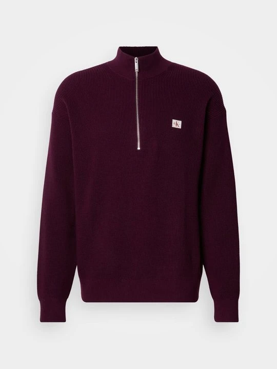 Zdjęcie produktu Sweter Calvin Klein Jeans fioletowy