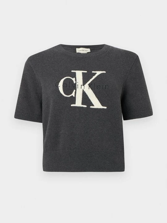 Zdjęcie produktu Sweter Calvin Klein Jeans ciemnoszary