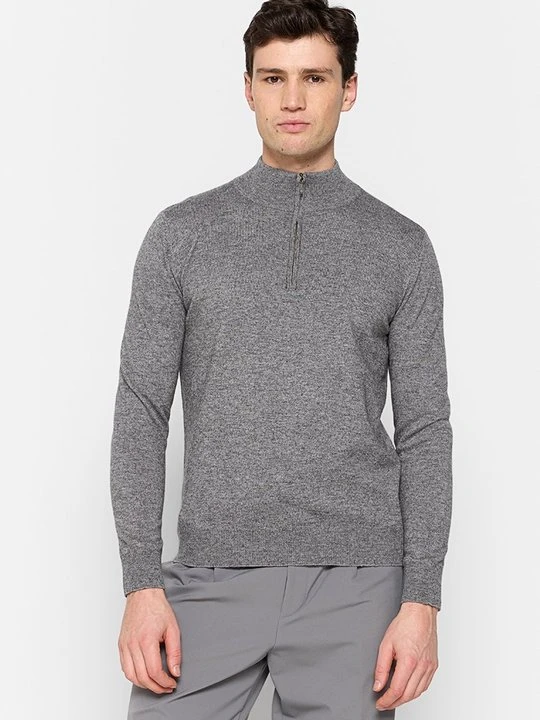 Zdjęcie produktu Sweter Camicissima szary