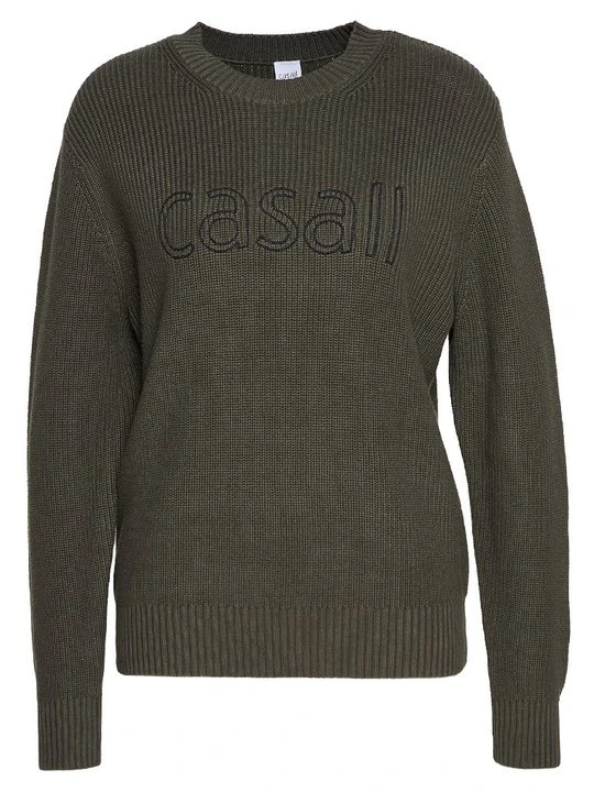 Zdjęcie produktu Sweter CASALL ciemnozielony