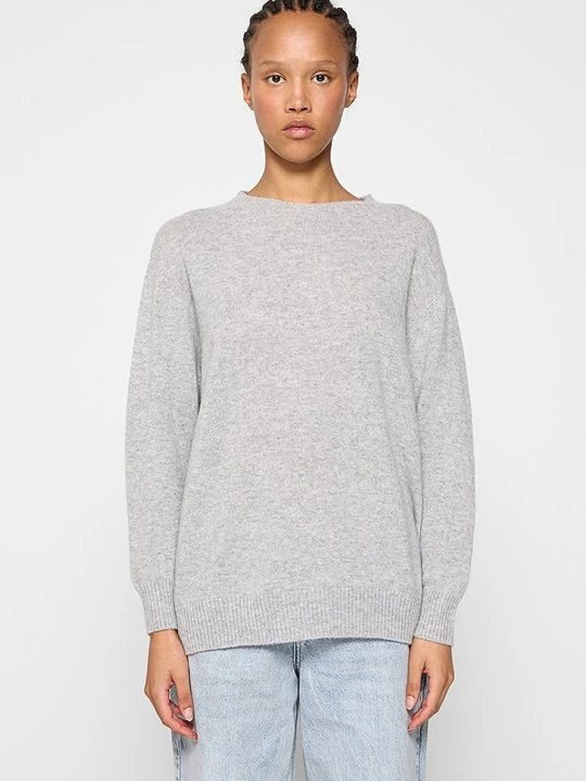 Zdjęcie produktu Sweter Cashmere Sweet Cashmere jasnoszary