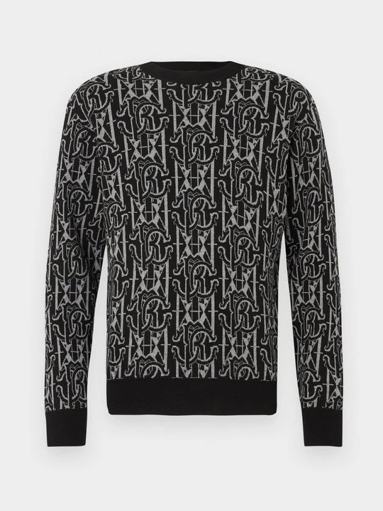 Zdjęcie produktu Sweter Cavalli UOMO jasnoszary