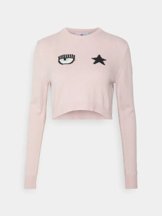 Zdjęcie produktu Sweter Chiara Ferragni fioletowy