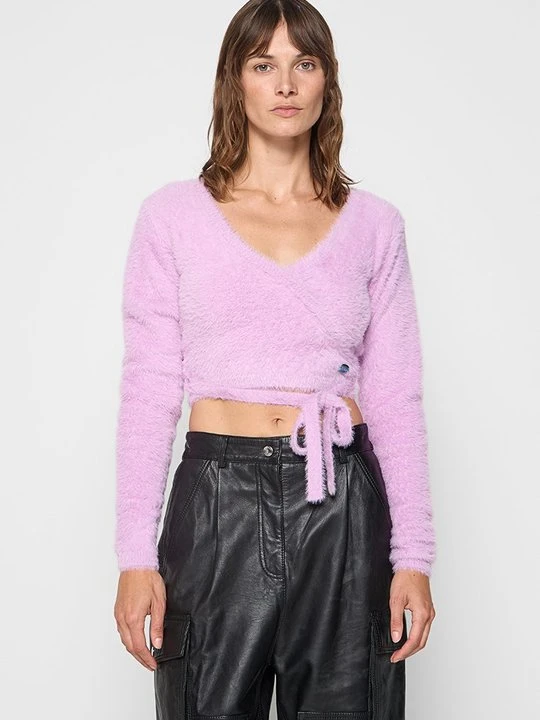 Zdjęcie produktu Sweter Chiara Ferragni fioletowy