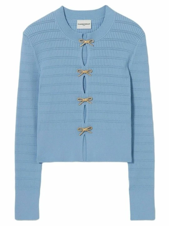 Zdjęcie produktu Sweter CLAUDIE PIERLOT jasnoniebieski