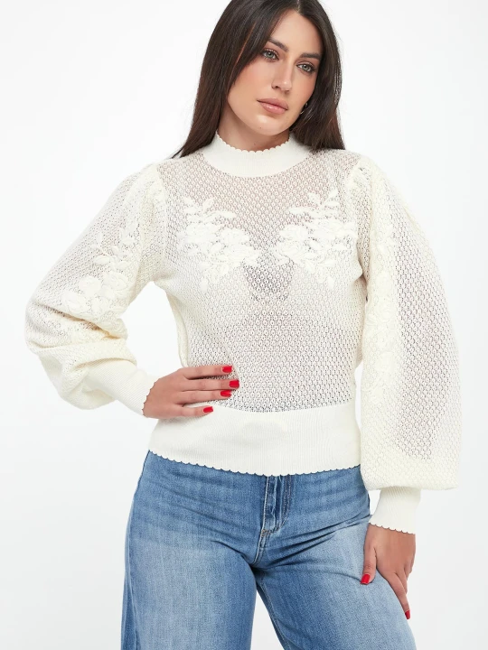 Zdjęcie produktu Sweter damski ażurowy TWINSET