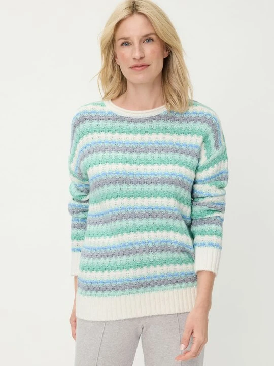 Zdjęcie produktu Sweter damski Cora w paski – Soft Vibes Olsen
