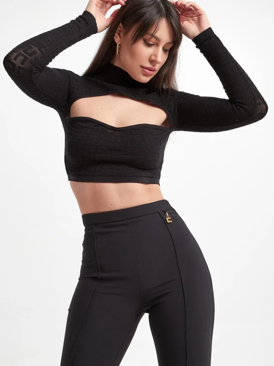 Zdjęcie produktu Top damski dzianinowy ELISABETTA FRANCHI