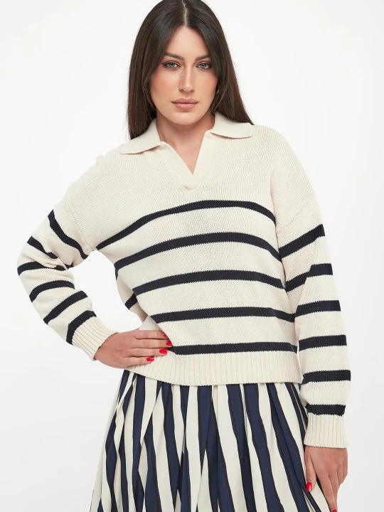 Zdjęcie produktu Sweter damski w paski Panfilo WEEKEND MAX MARA