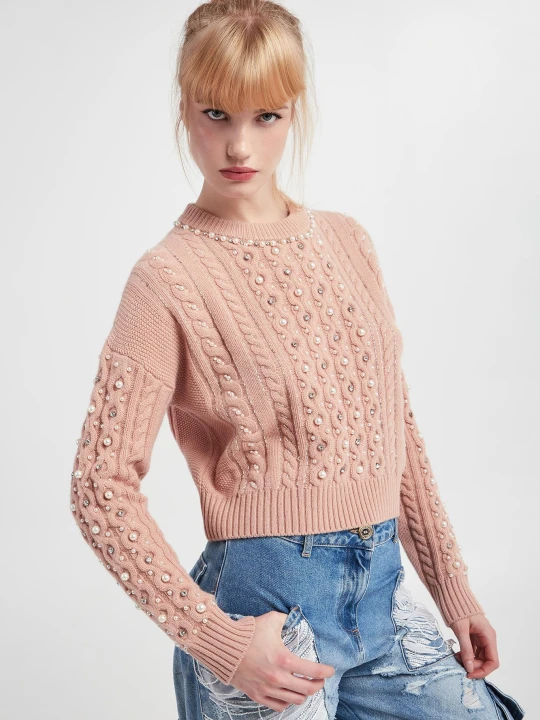 Zdjęcie produktu Sweter damski wełniany ELISABETTA FRANCHI