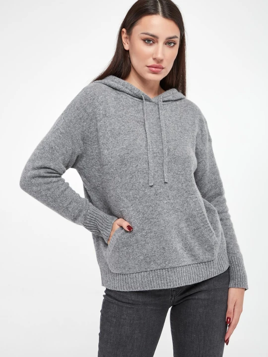 Zdjęcie produktu Sweter damski z kapturem Scenico WEEKEND MAX MARA