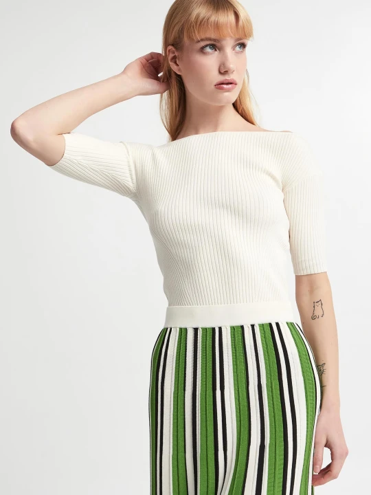 Zdjęcie produktu Sweter damski z krótkim rękawem Soraia WEEKEND MAX MARA