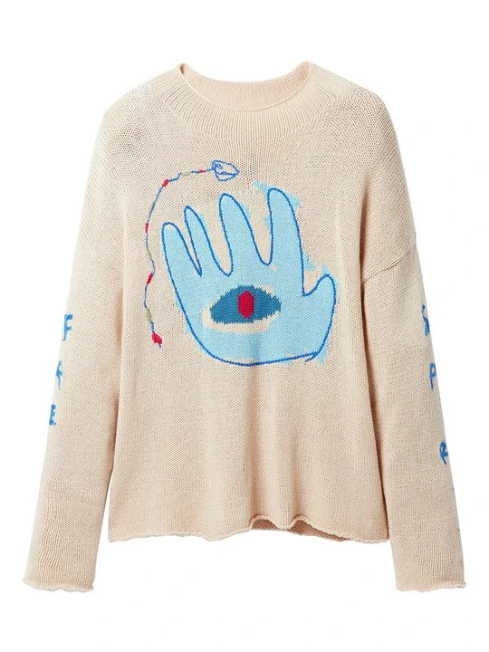 Zdjęcie produktu Sweter Desigual brązowy