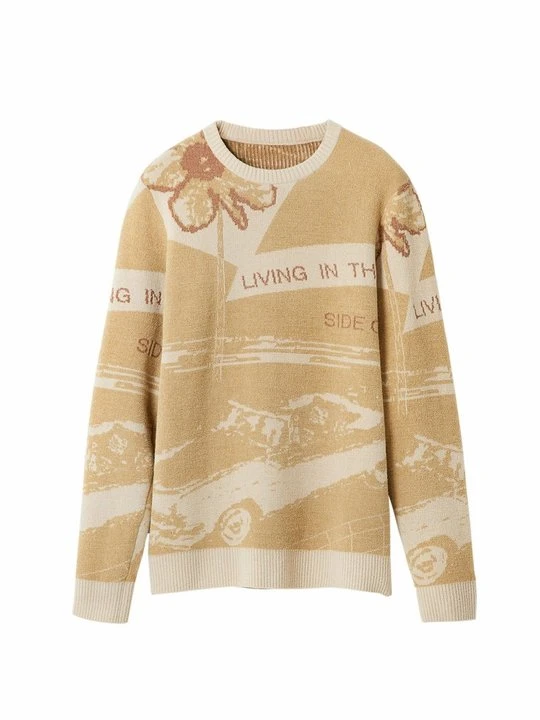 Zdjęcie produktu Sweter Desigual brązowy