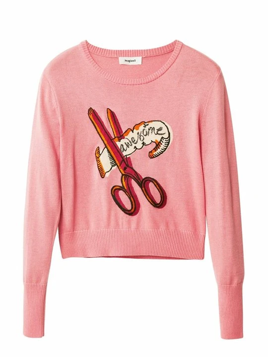 Zdjęcie produktu Sweter Desigual różowy