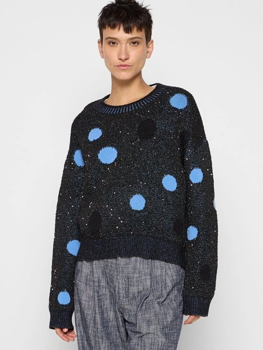 Zdjęcie produktu Sweter Diane Von Furstenberg granatowy