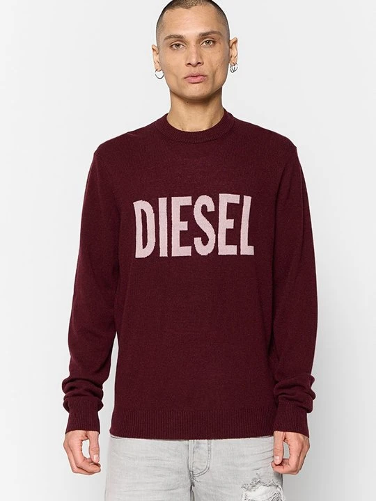 Zdjęcie produktu Sweter Diesel ciemnoczerwony