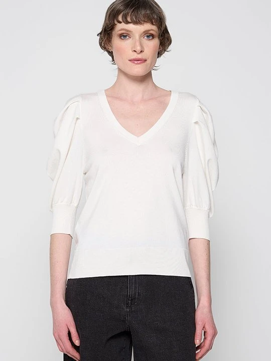 Zdjęcie produktu Sweter DKNY mleczny