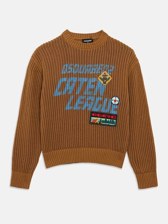 Zdjęcie produktu Sweter Dsquared2 brązowy