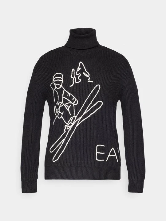 Zdjęcie produktu Sweter EA7 Emporio Armani czarny