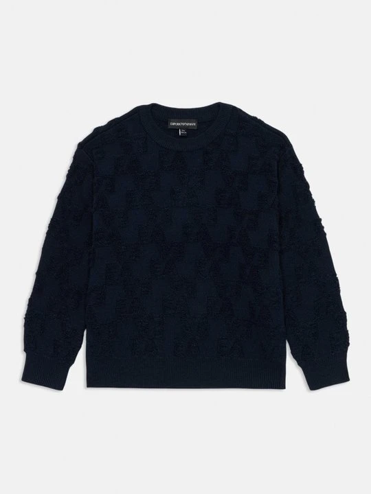 Zdjęcie produktu Sweter Emporio Armani granatowy