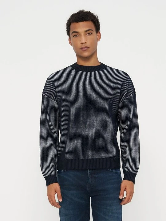 Zdjęcie produktu Sweter Emporio Armani granatowy