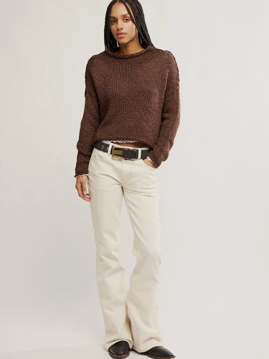 Zdjęcie produktu Sweter Free People brązowy