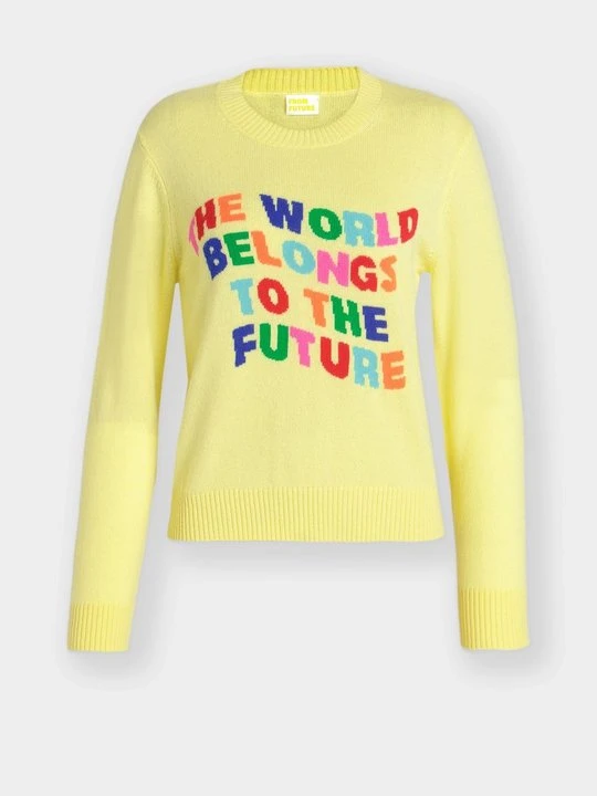 Zdjęcie produktu Sweter From Future jasnożółty