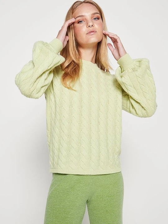 Zdjęcie produktu Sweter FTC Cashmere zielony