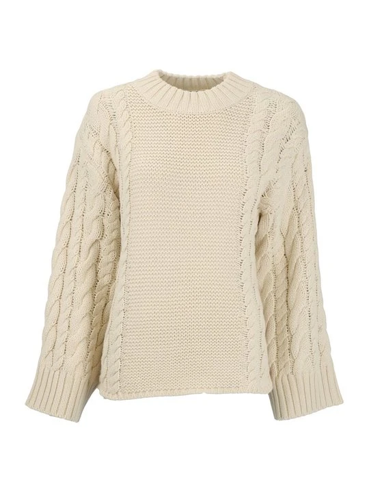 Zdjęcie produktu Sweter Gina Tricot beżowy